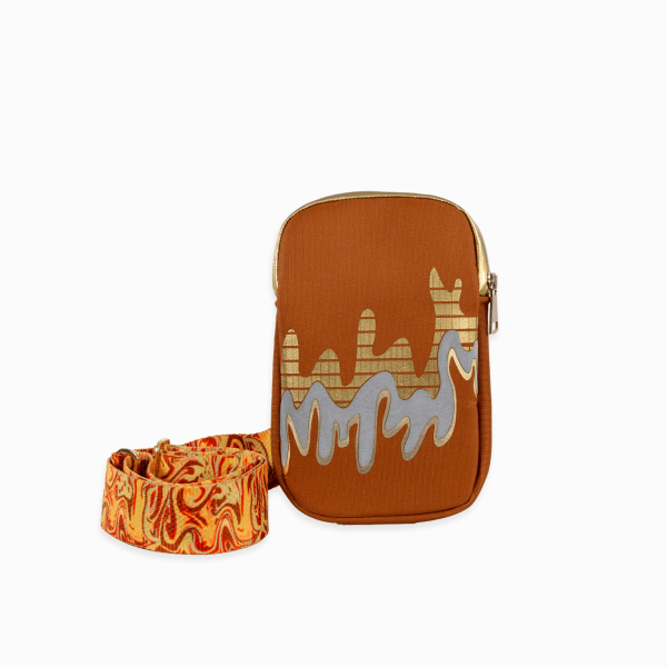 Flowy Micro Bag Brown